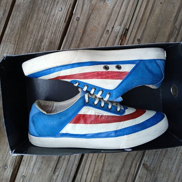 Alexander McQueen x Puma Sneakers US 11 | Red White Blue | With Box - Picture 4 of 9